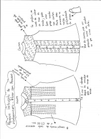 Algumas dicas de costura e acabamento da blusa com nervuras.