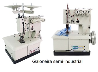 Maquina De Costura Semi Industrial Galoneira
